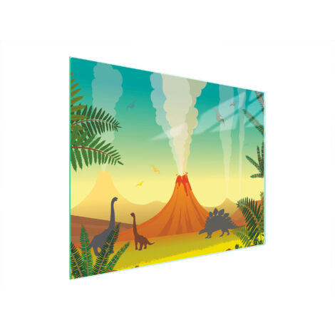 TAGLIERE IN VETRO 52x40 VULCANO
