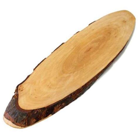 Tagliere Legno Corteccia Cm 38X11 Calder