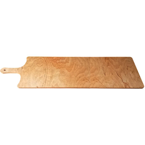 Tagliere legno pizza al metro professionale per ristorante CM 115X32 vassoio antipasti grigliate fritture di pesce catering idoneo all'uso alimentare