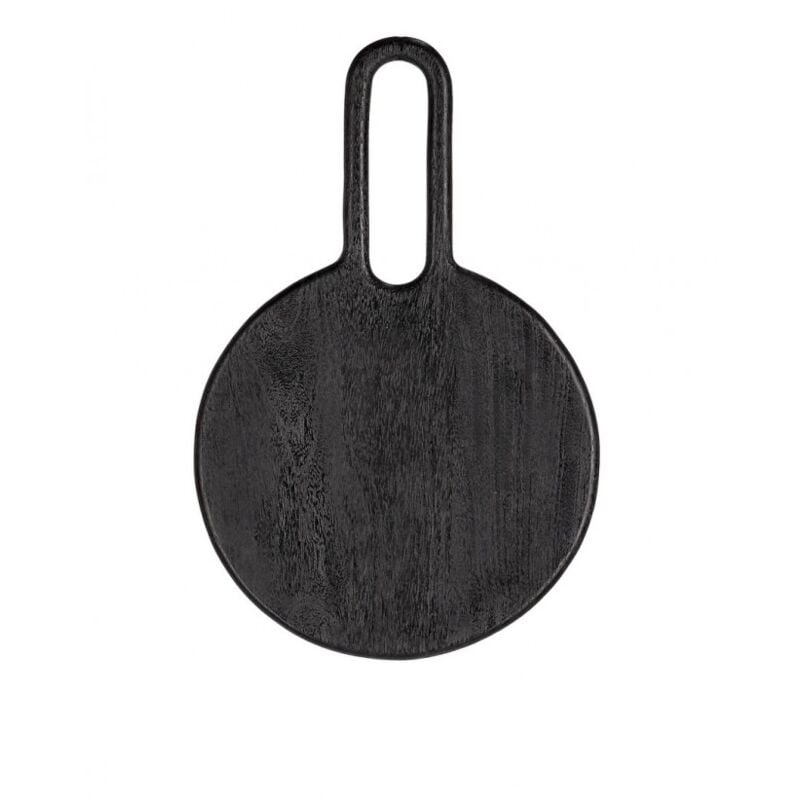 Tagliere nero in legno 33x50x1.75