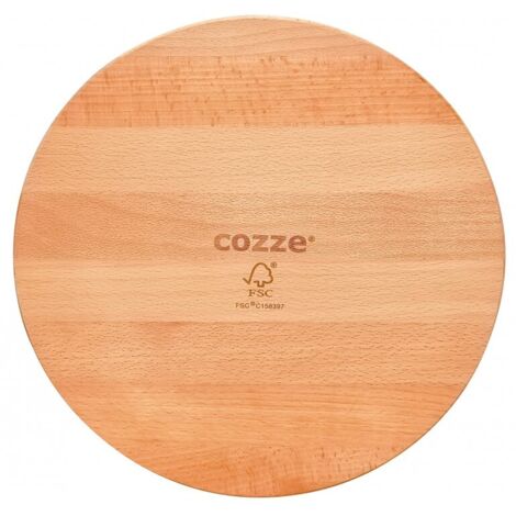 Tagliere per pizza in legno di faggio 350x12 mm COZZE by Ezooza
