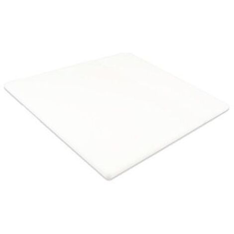 Tagliere Polietilene Bianco       Cm 50X30 Bertoli