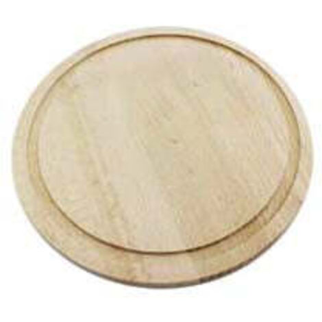 TAGLIERE ROTONDO IN FAGGIO CON SCANALATURA CM.24 CALDER