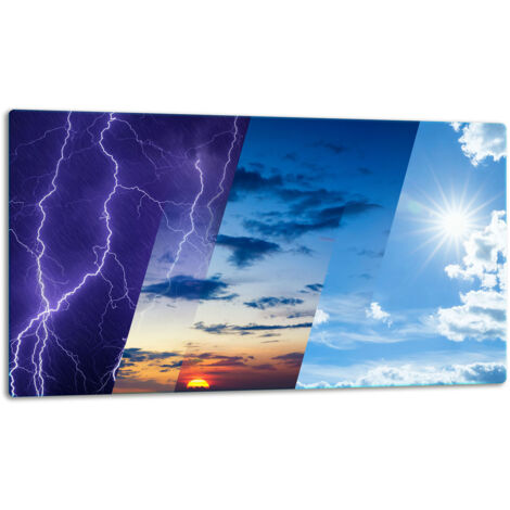 Taglieretto di vetro 52x30 meteo