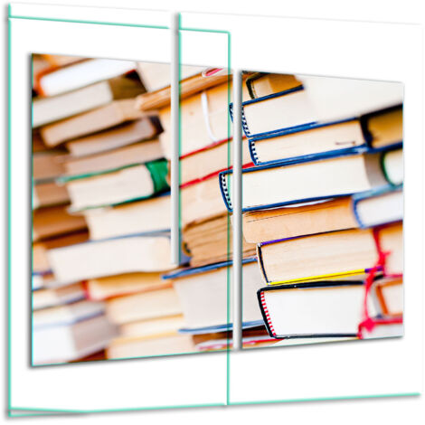 Taglieri di vetro 2x 30x52 libri