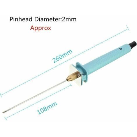 Taglierina elettrica per polistirolo, taglierina per polistirolo 100-240V/15W 10cm, taglierina per polistirolo a filo caldo, penna per incisione elettrica con adattatore di alimentazione