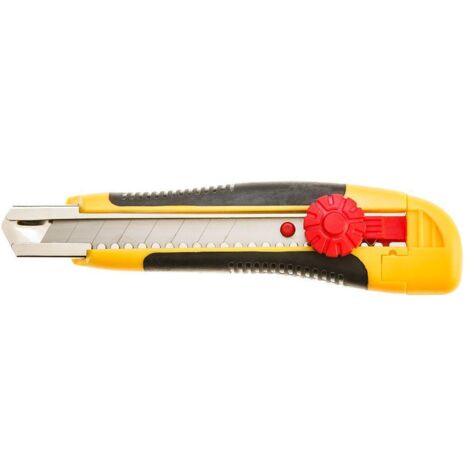 Taglierino con lama scorrevole 18 mm e vite di bloccaggio topex 17b118