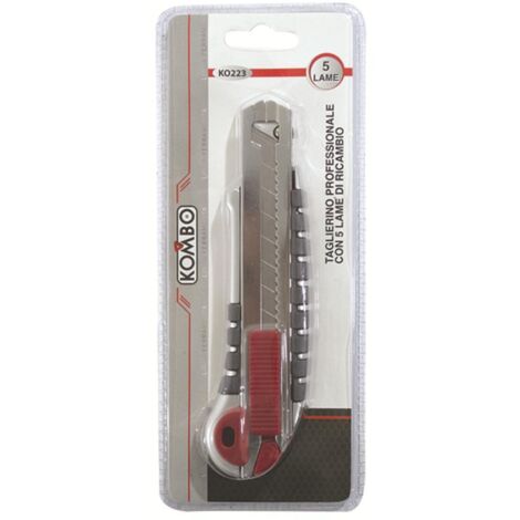 Taglierino Professionale con 5 Lame di Ricambio