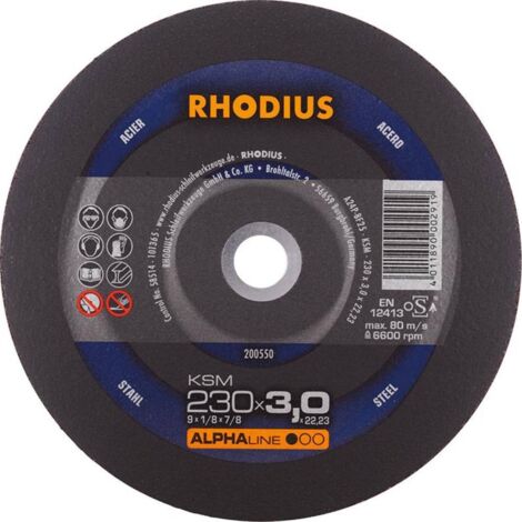 Taglio Disco Ksm 230 X 3,0 Millimetri Rodio (25)