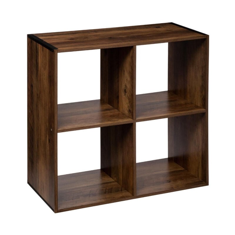 Five Simply Smart - tagère 4 Cases Déco 'Mix n Modul' 67cm Naturel