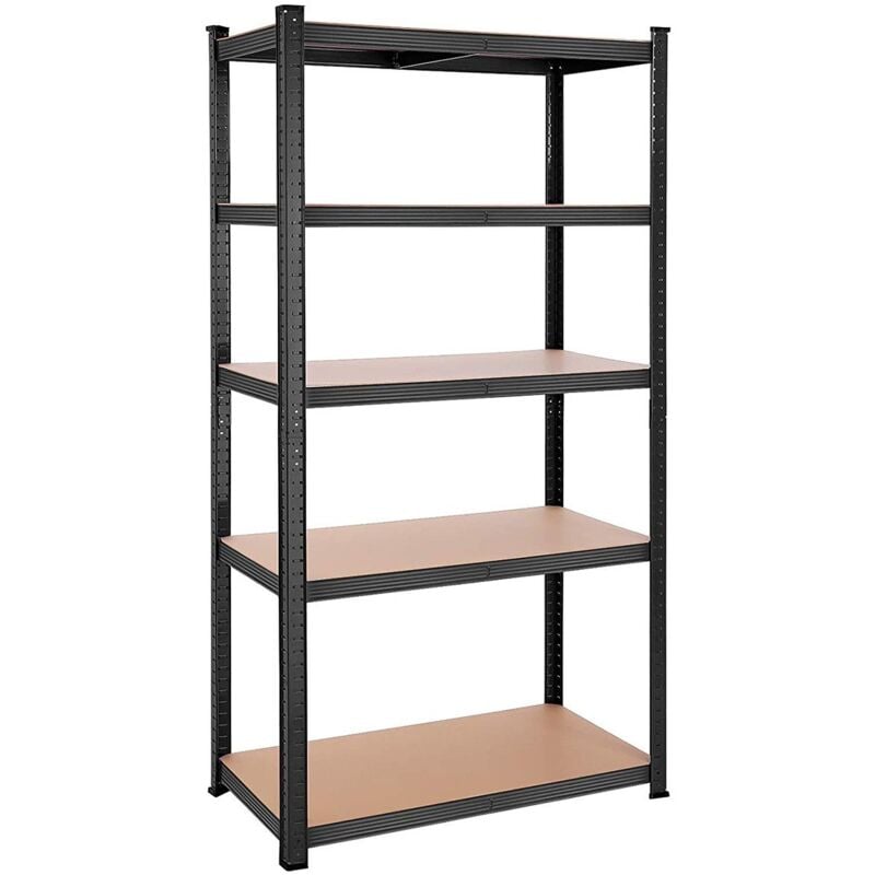 Tagère à 5 niveaux réglables pour charge lourde - H200 cm - Calicosy