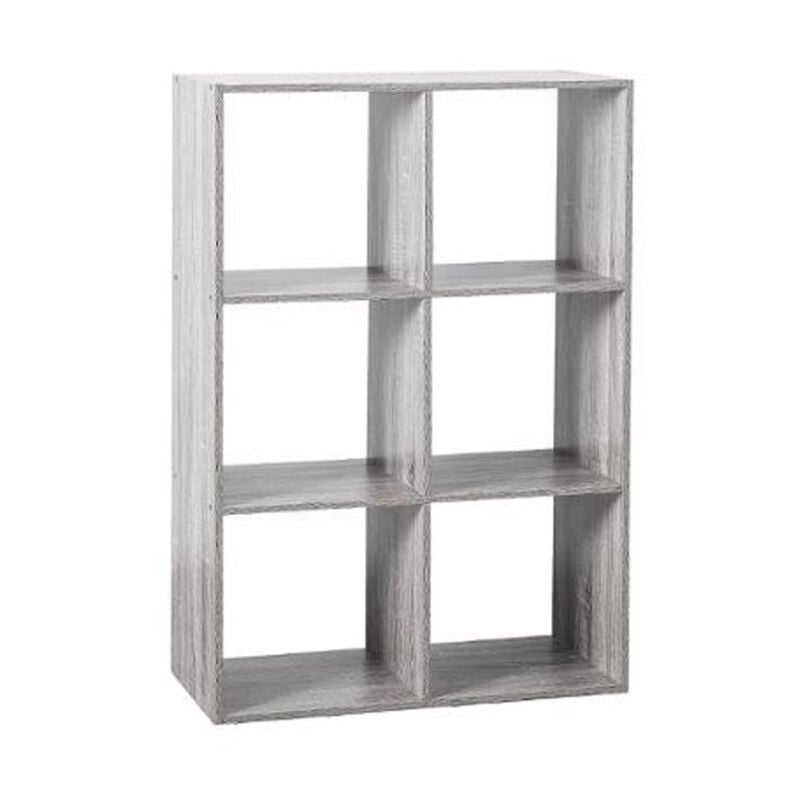 Étagère 6 Cases "Mix N Modul" 67cm Gris