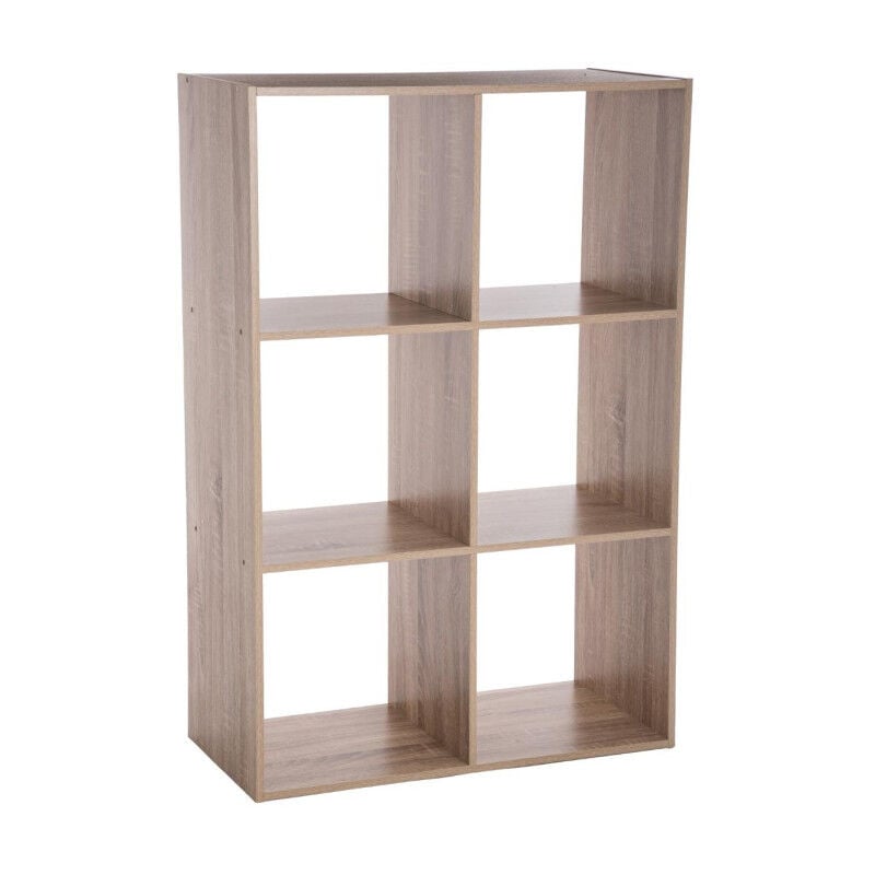 Five Simply Smart - tagère 6 Cases 'Mix n Modul' 67cm Naturel