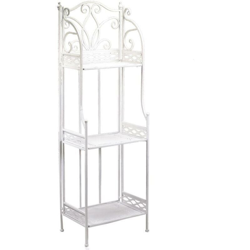 Webmarketpoint - tagère Aprilia métal blanc 3 étagères