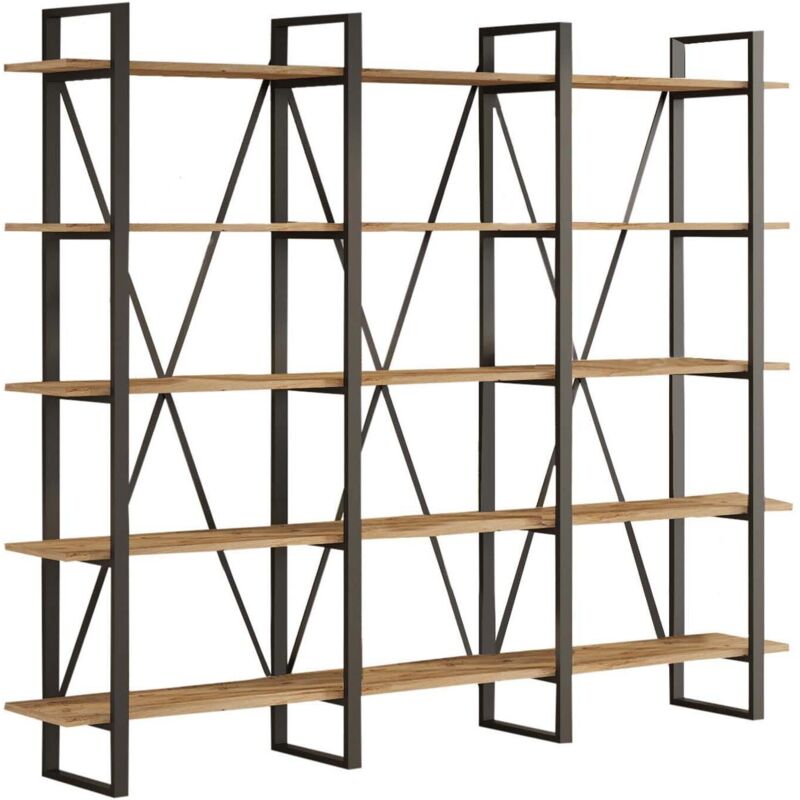 Cotecosy - Etagère en aggloméré et métal Book