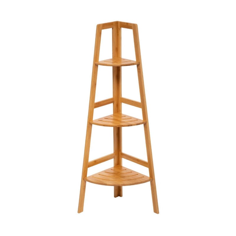 Five Simply Smart - tagère d'Angle 3 Niveaux 'Sicela' 103cm Naturel