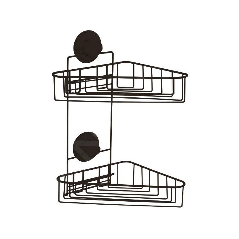 Bestlock - Étagère d'angle en fil de fer, noir RAN9779 - Compactor