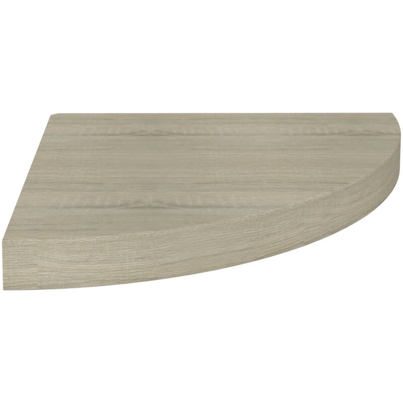 Étagère d'angle flottante Chêne 35x35x3,8 MDF Étagère d'angle flottante Chêne 35x35x3,8 MDF