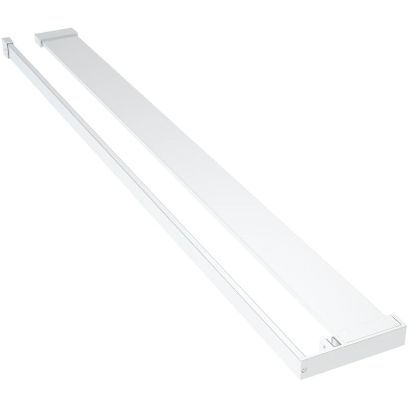Vidaxl - tagère de douche paroi de douche à l'italienne Chromé 80 cm
