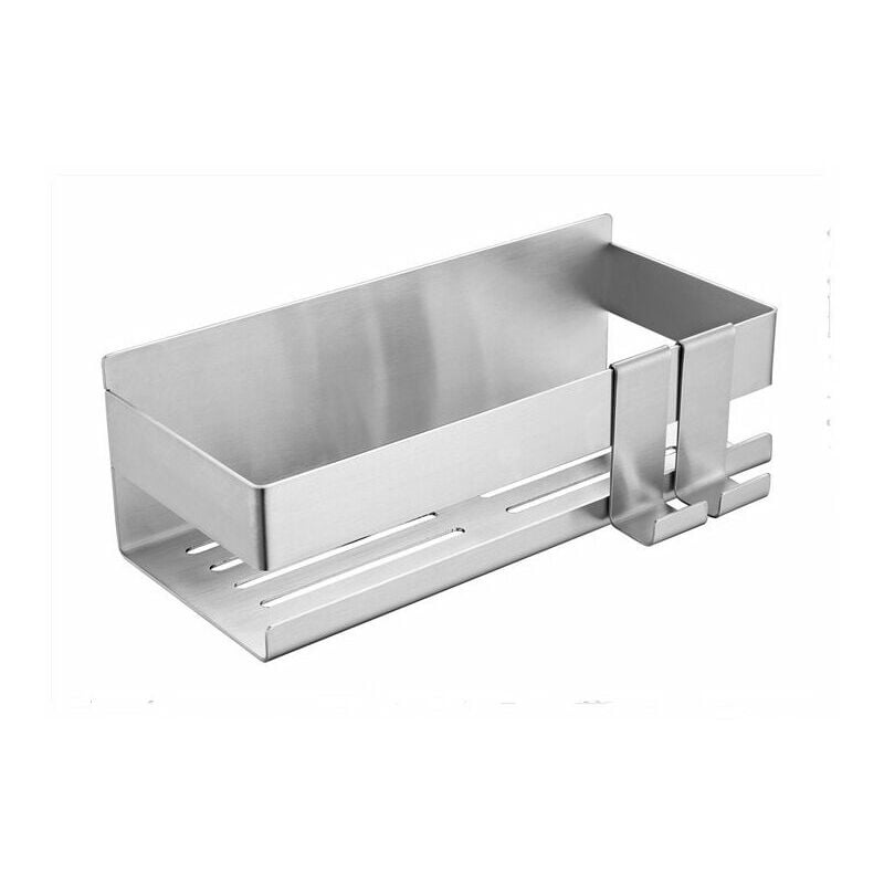 Dontodent - tagère de Douche Etagere Salle de Bain sans Percage Auto-adhésif Panier de Douche sans Perçage Etagère de Salle de Bain Acier Inoxydable
