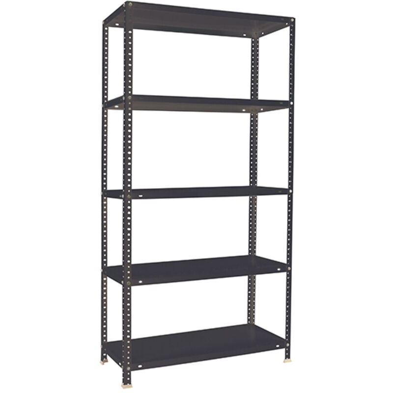 Tagère Rangement, 2000x1000x400 mm, 5 Niveaux, 100 kg Capacité de Charge et Point de Flexion, Métal , Étagère Garage, Anthracite - Comfort - Simonrack Tagère Rangement, 2000x1000x400 mm, 5 Niveaux, 100 kg Capacité de Charge et Point de Flexion, Métal , Étagère Garage, Anthracite - Comfort - Simonrack
