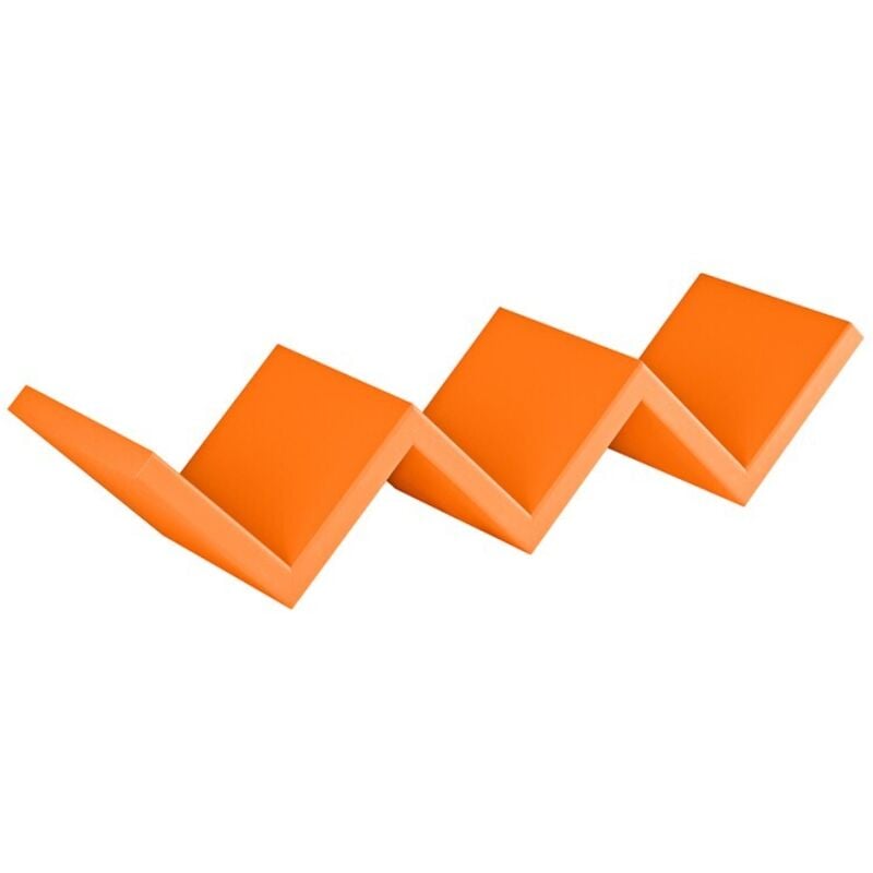 Sanitec - tagère de salon bibliothèque moderne design Saetta - Orange