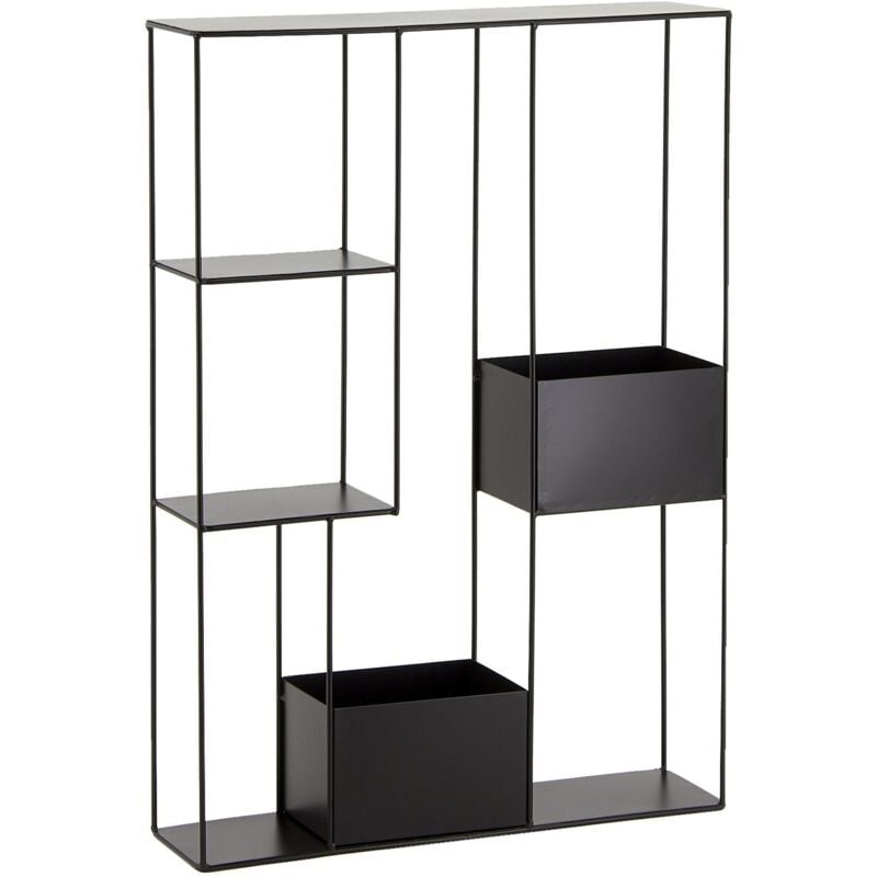 Aubry Gaspard - tagère murale en métal noir