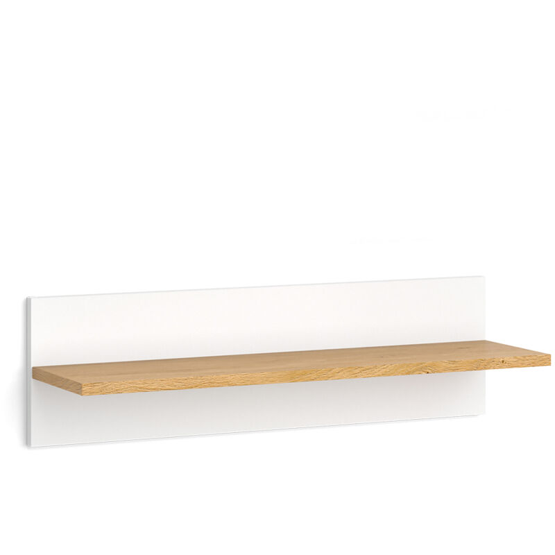 Vitalispa - tagère murale pour chambre d'enfant Malia, Blanc, 70 x 20 cm