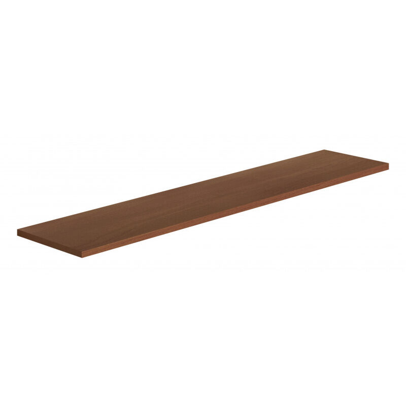 Étagère murale en bois, couleur cerisier, 96 x 20 x 1,8 cm - Smart