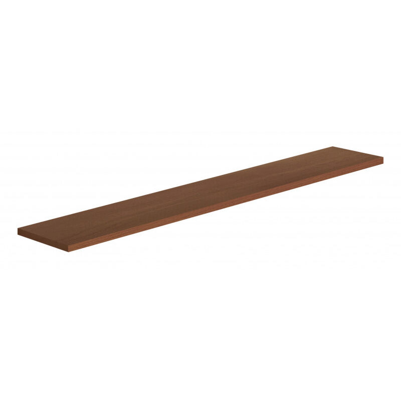 Étagère murale en bois, couleur cerisier, 96 x 15,5 x 1,8 cm - Smart