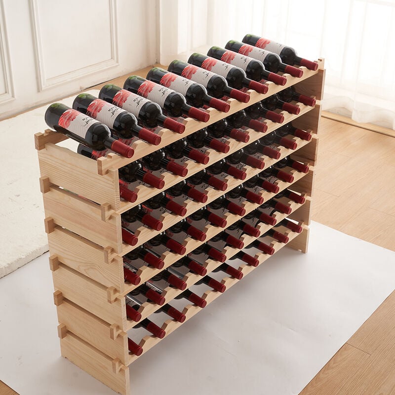 Skecten - tagère pour 60 Bouteilles 110 x 30 x 80.5 cm