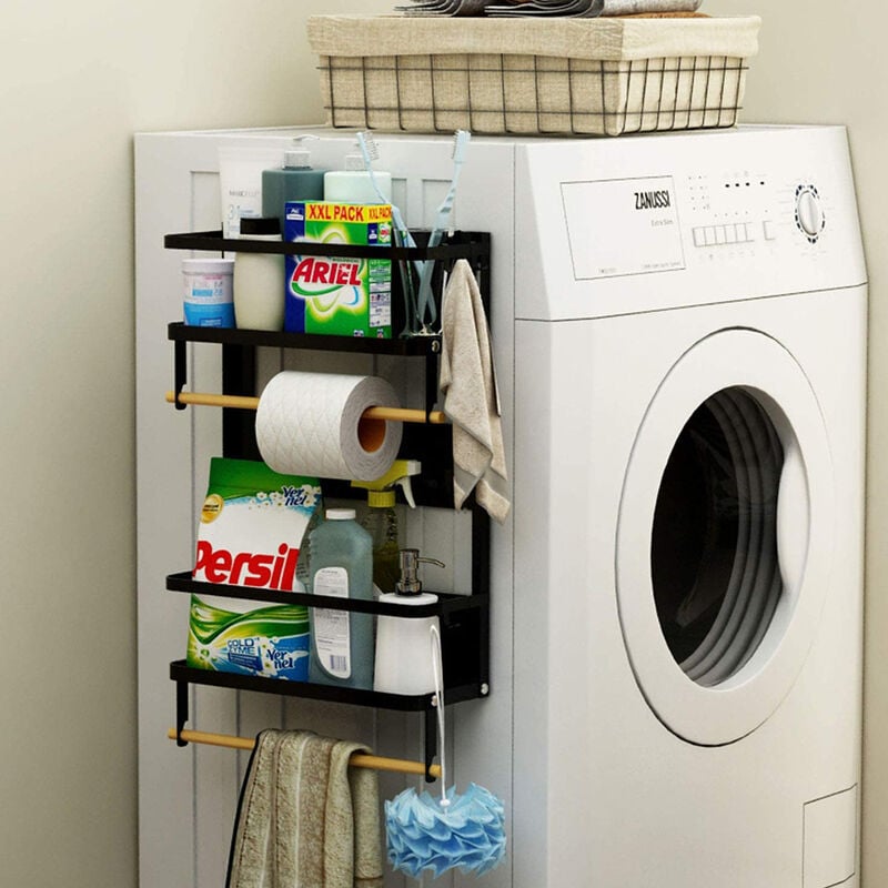 Skecten - tagère Refrigerateur Magnetique - Étagère Aimantée Frigo Porte Épices, Réfrigérateur Porte Épices Étagère Latérale, Étagère Magnetique