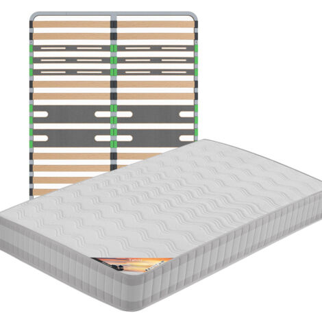 TAHITI - Pack Matelas + AltoZone 160x200