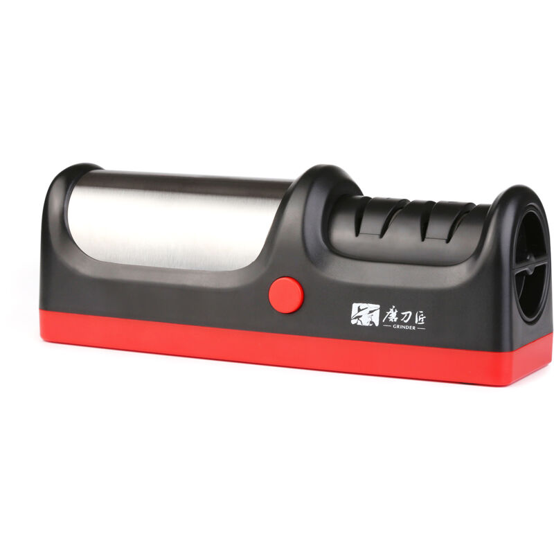 Meterk - taidea Aiguiseur de couteaux électrique, puissance 11 w, chargement usb, tête de meulage remplaçable, meulage grossier/meulage fin au