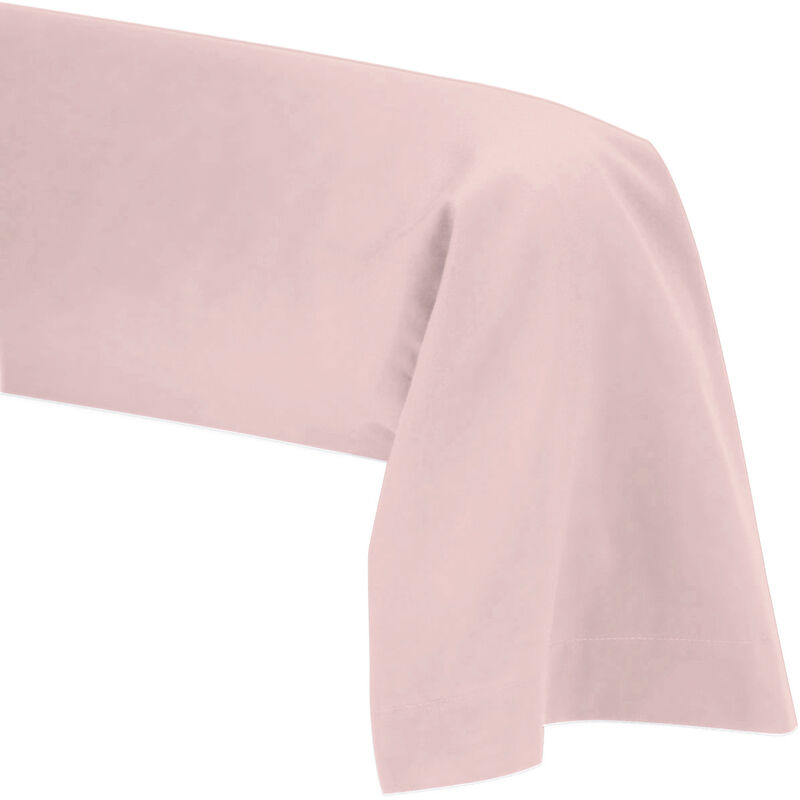 Le Linge De Jules - Taie de Traversin 45 x 185 cm - Rose poudré