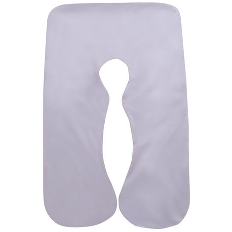 Taie d&39oreiller pour femme enceinte, corps entier en forme de U, housse d&39oreiller latérale, pour dormir, soutien de la grossesse, taie d&39oreiller de maternité avec fermeture éclair,gray PillowC