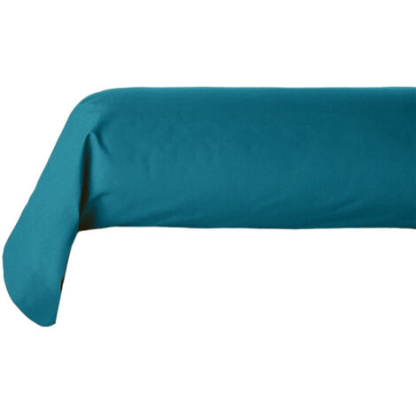 Taie de Traversin "Alban" 85x185cm Bleu Canard