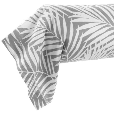 Taie de Traversin "Botania" 85x185cm Gris