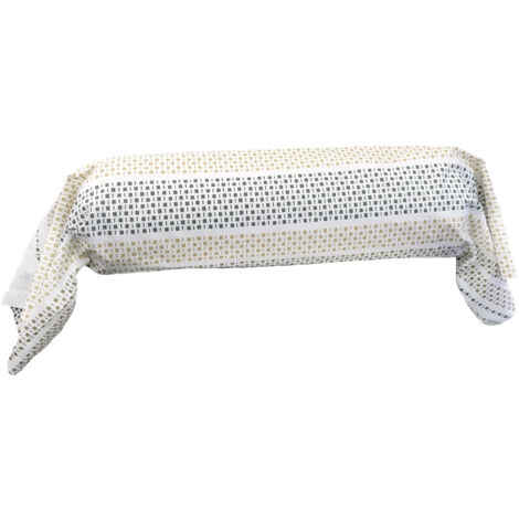Taie de traversin coton NIAGARA 140x43 cm