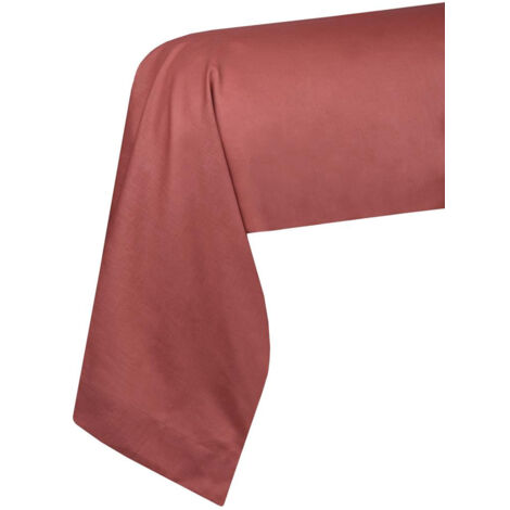 Taie de traversin grenache Eden 45 x 185 cm