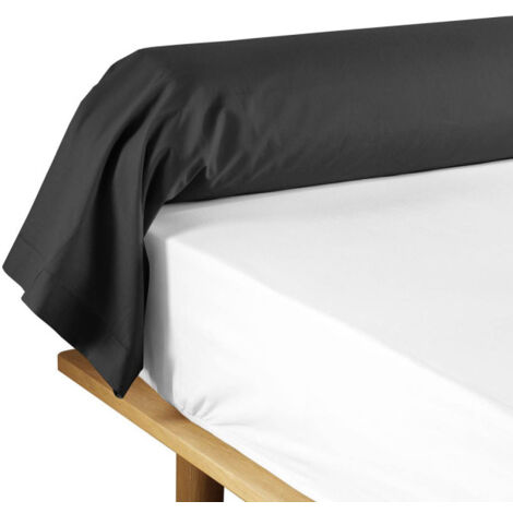 Taie de Traversin "Lina" 85x185cm Noir