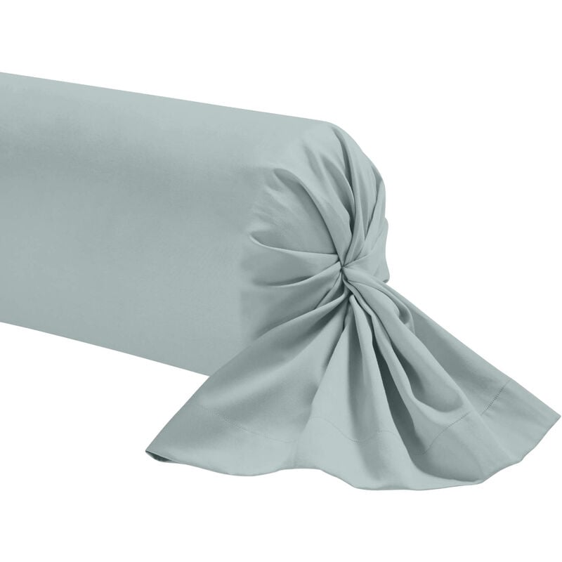 Terre De Nuit - Taie de traversin percale archipel 180 cm - Bleu