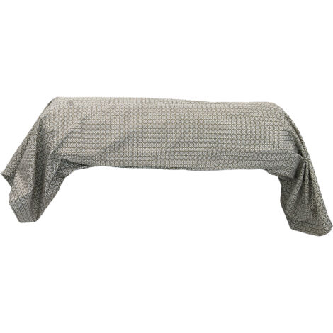 Taie de traversin percale de coton GABIN ÉPICE 240x43 cm