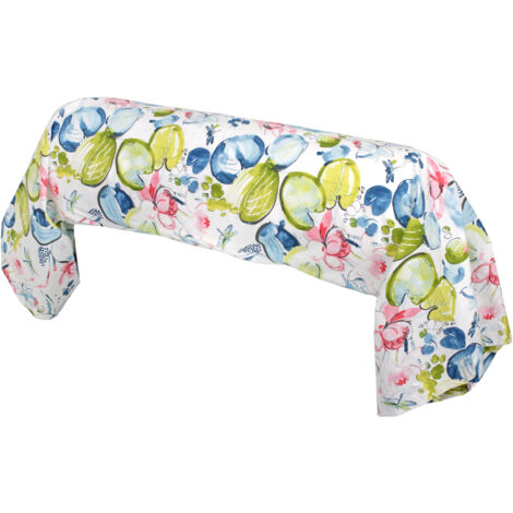 Taie de traversin percale de coton NENUPHAR 200x43 cm