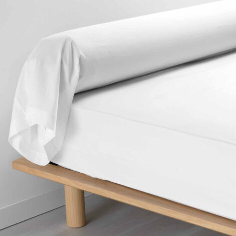 Taie de Traversin "Percaline" 85x185cm Blanc