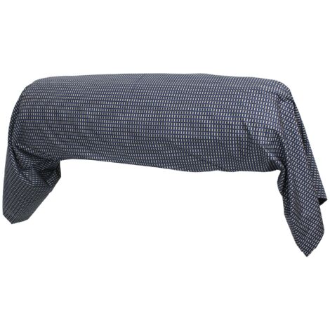 Taie de traversin satin coton ENZO 240x43 cm