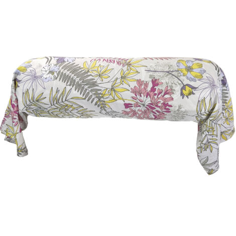 Taie de traversin satin de coton ANAÏS multicolore 240x43 cm