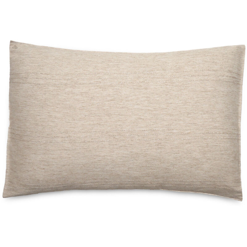 Housse de coussin 50x70 cm lin et coton collection JAÏA beige lin