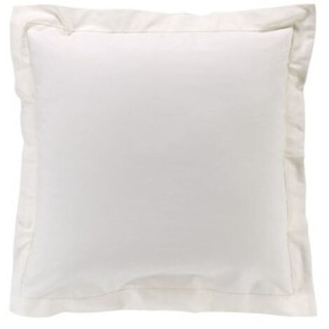Taie d'oreiller 63 x 63 cm en percale uni 78 fils Lin