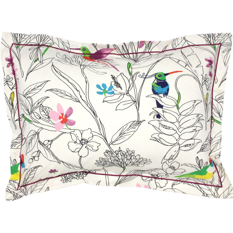 Linnea Taie d'oreiller 70x50 cm 100% coton AMAZONIA ecru